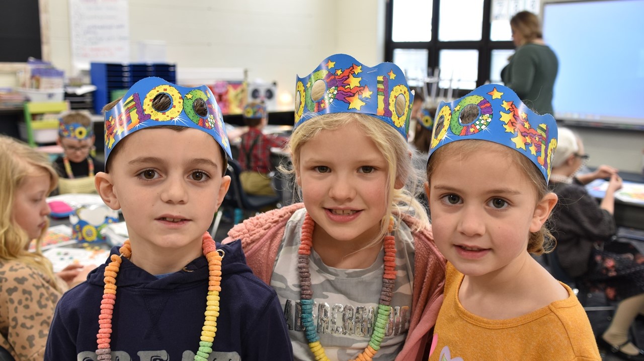 first graders on 100 Day