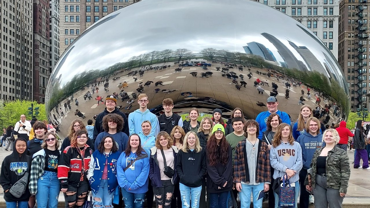 high school music students in Chicago